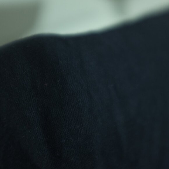 Loft navy linen blend side zipper wide leg pants size 2 - Picture 7 of 11